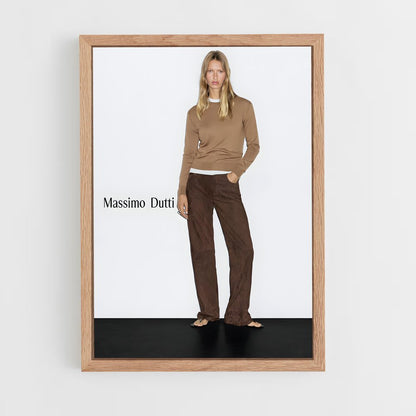 ap-massimo dutti-7 cadre Bois clair