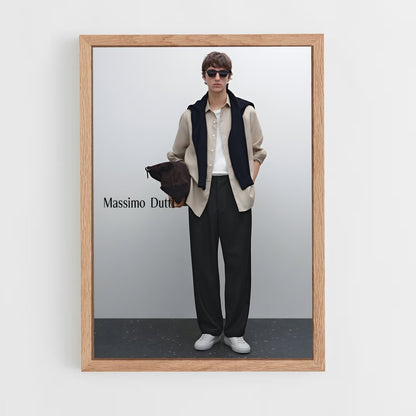 ap-massimo dutti-8 cadre Bois clair