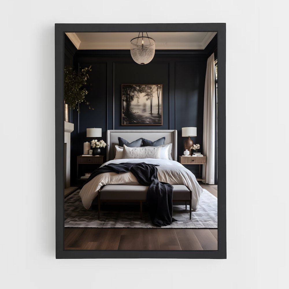 ap-master bedroom-9 cadre Noir