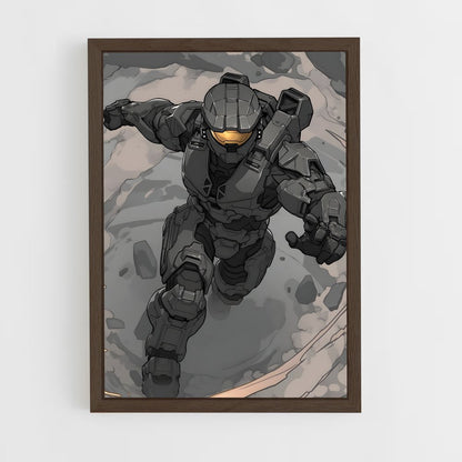 ap-master chief-3 cadre Bois foncé