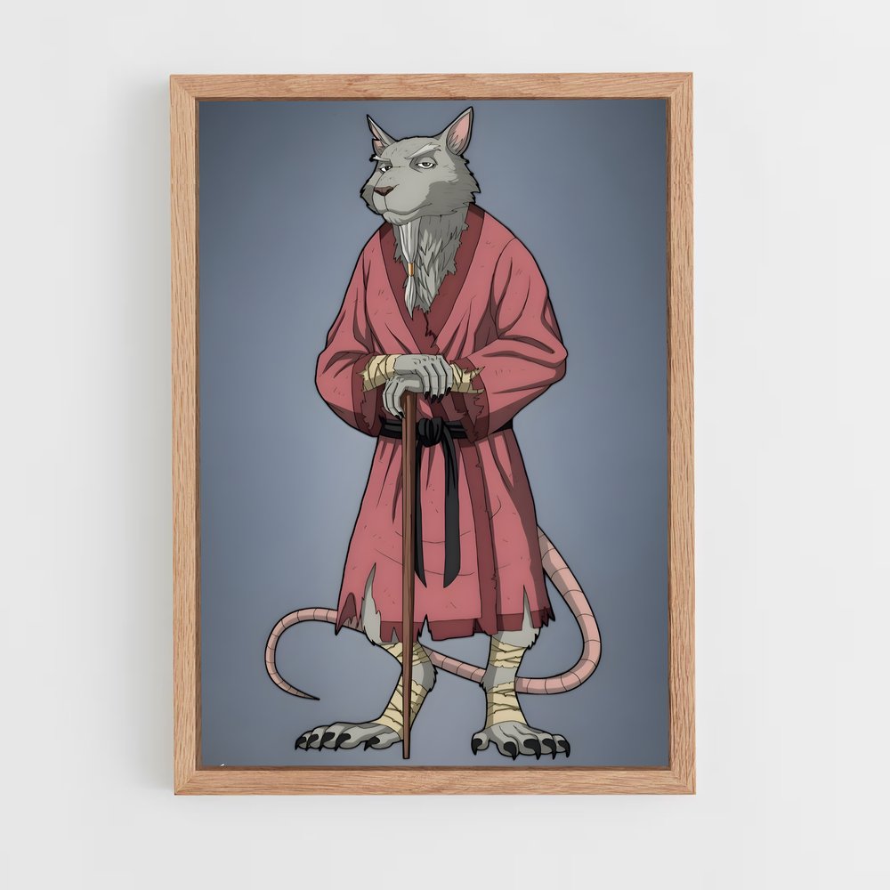 ap-master splinter-4 cadre Bois clair