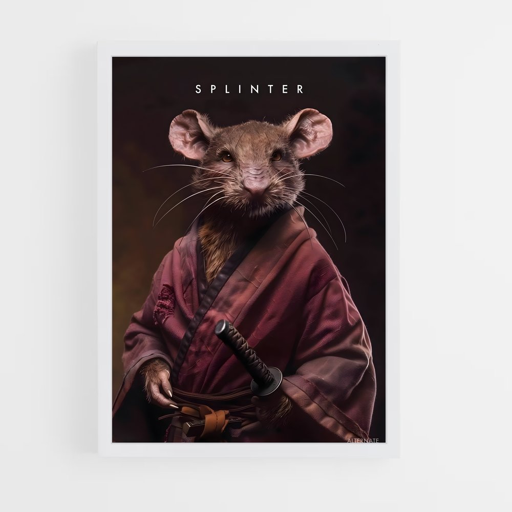 ap-master splinter-6 cadre Blanc