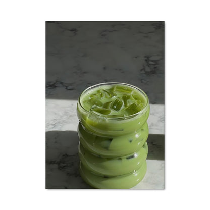 Poster Éclat Matcha