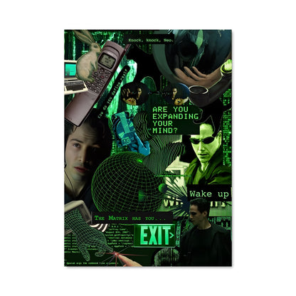 Poster La Matrice Verte