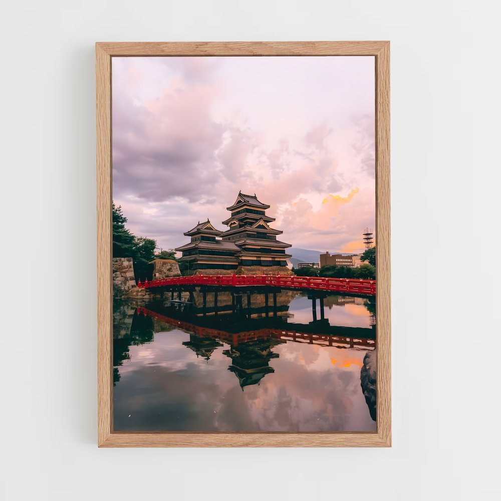 ap-matsumoto castle-3 cadre Bois clair