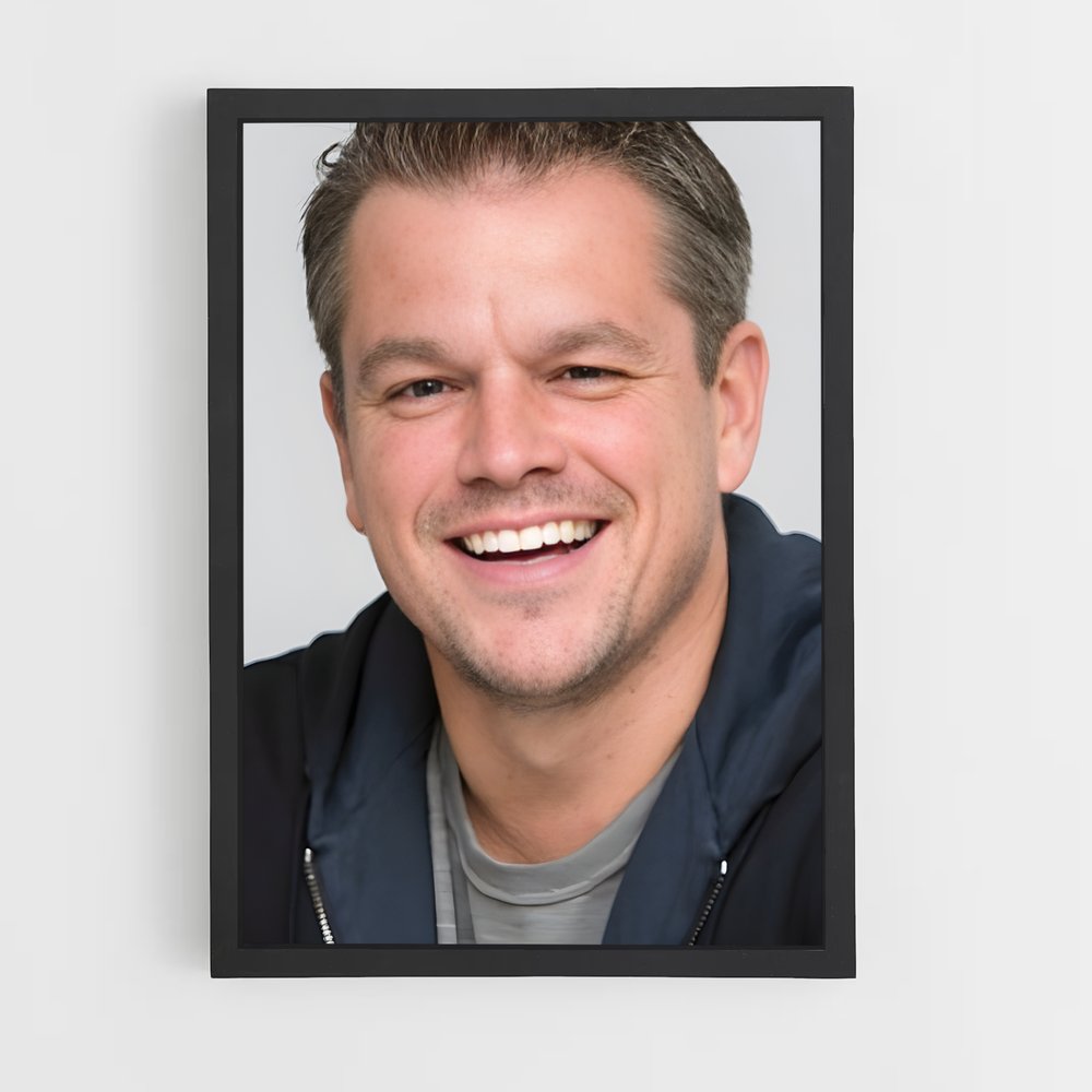 ap-matt damon-4 cadre Noir