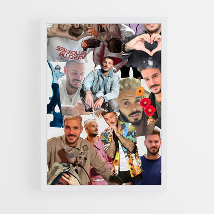ap-matt pokora-1 cadre Blanc