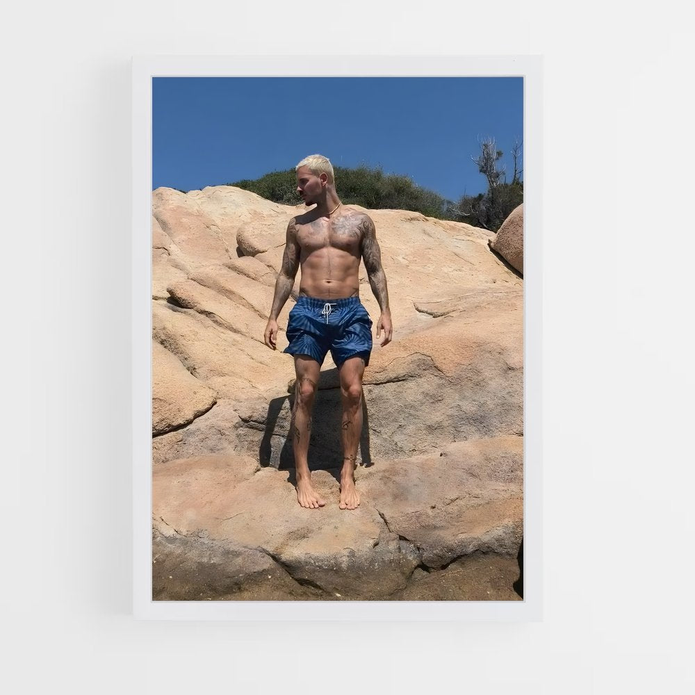 ap-matt pokora-9 cadre Blanc