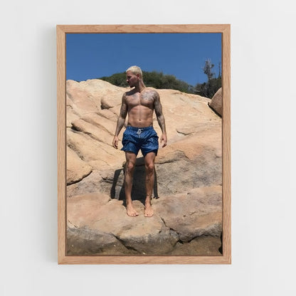 ap-matt pokora-9 cadre Bois clair