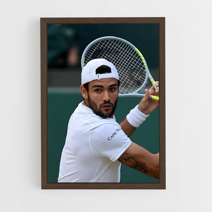 ap-matteo berrettini-2 cadre Bois foncé