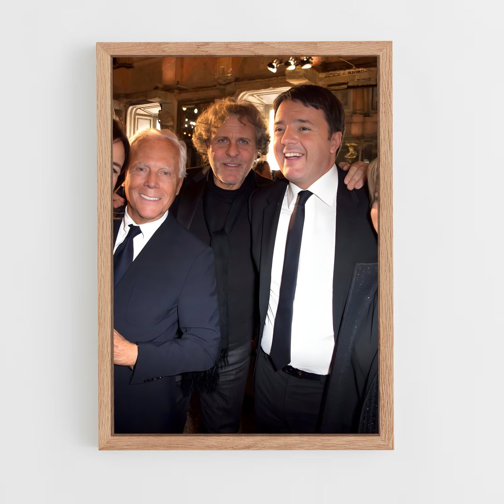 ap-matteo renzi-3 cadre Bois clair