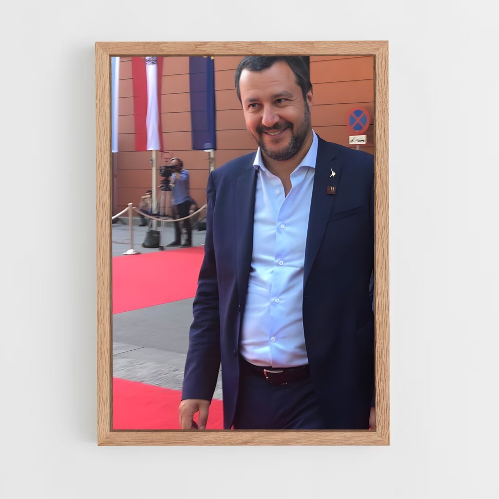 ap-matteo salvini-1 cadre Bois clair