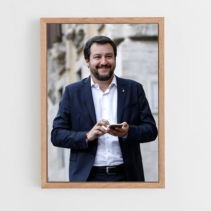ap-matteo salvini-2 cadre Bois clair