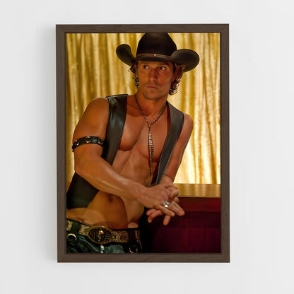 ap-matthew mcconaughey-7 cadre Bois foncé