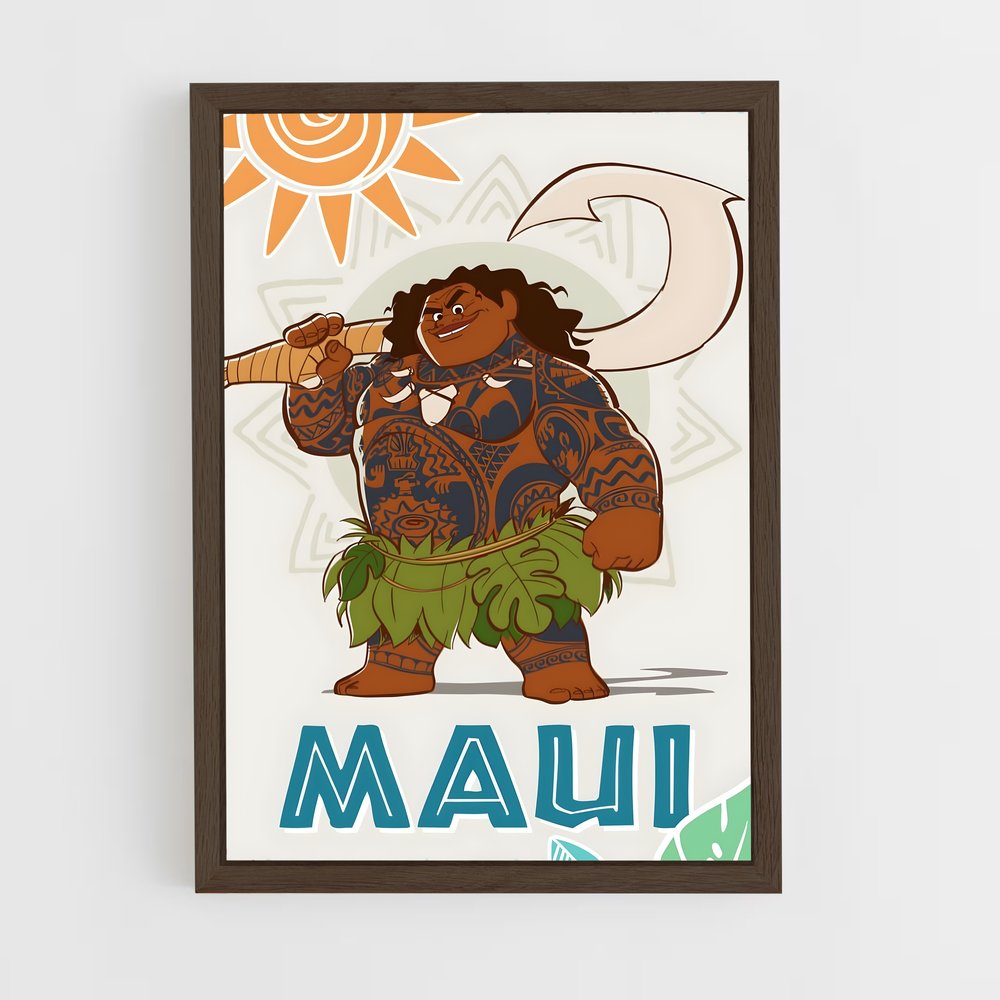 ap-maui-2 cadre Bois foncé