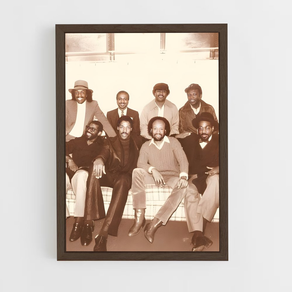 ap-maurice white-3 cadre Bois foncé
