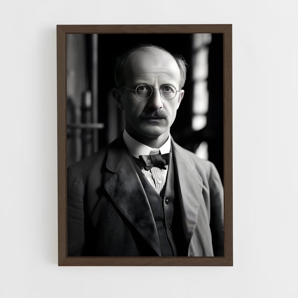 ap-max planck-1 cadre Bois foncé