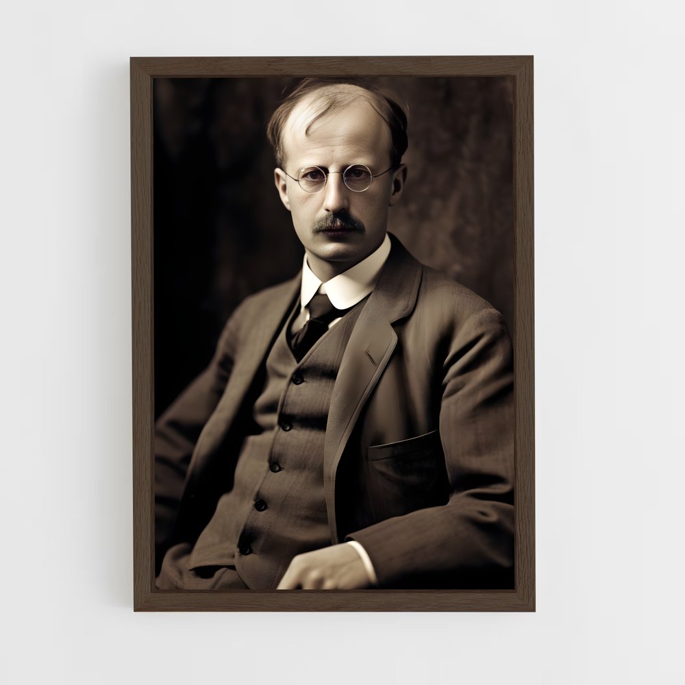 ap-max planck-3 cadre Bois foncé
