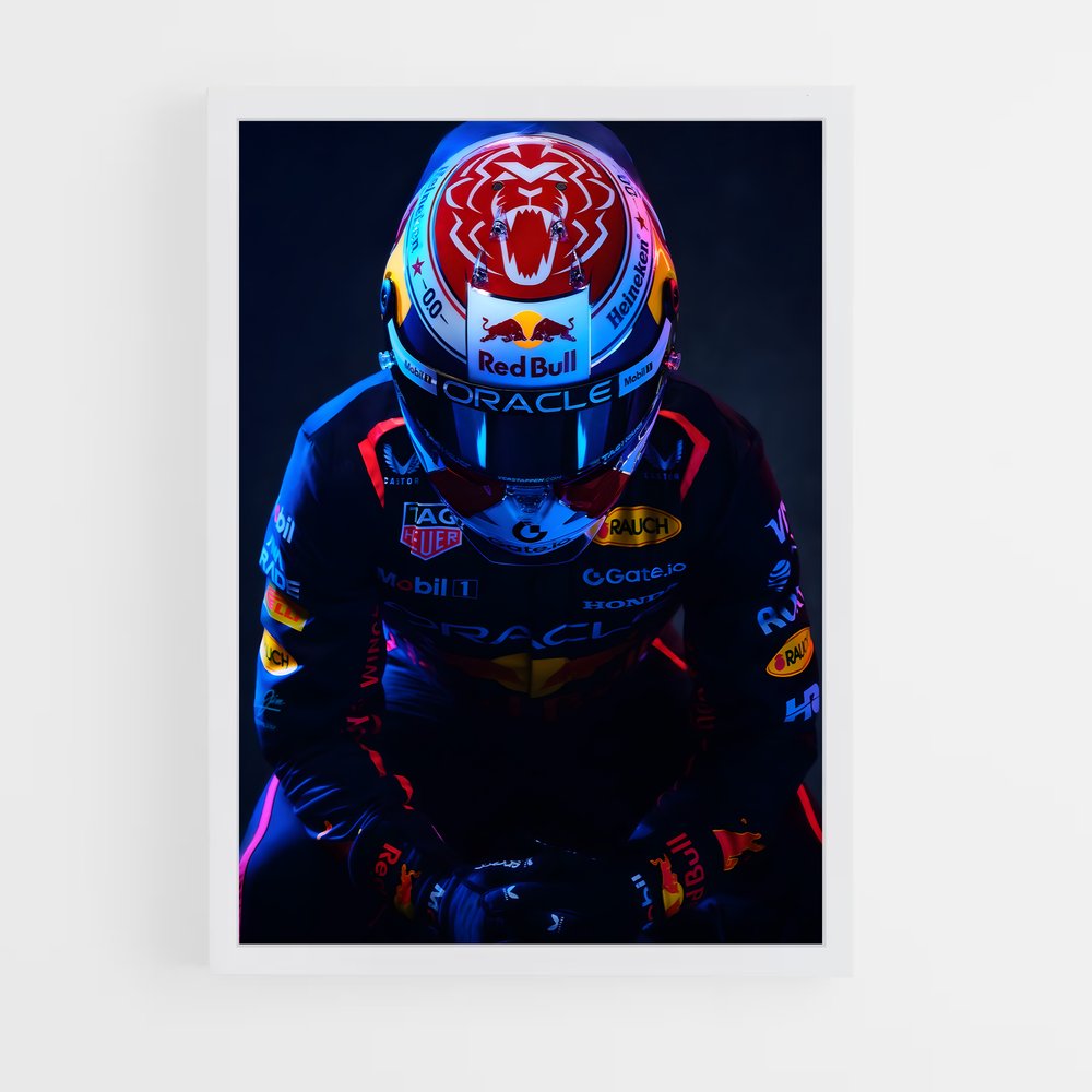 ap-max verstappen-2 cadre Blanc