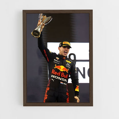 ap-max verstappen-6 cadre Bois foncé