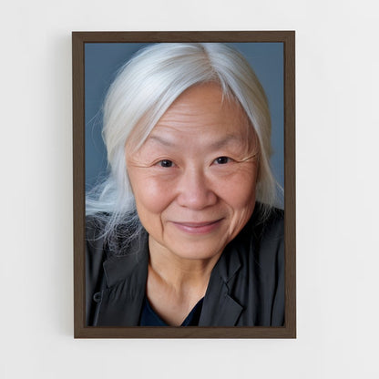 ap-maxine hong kingston-2 cadre Bois foncé