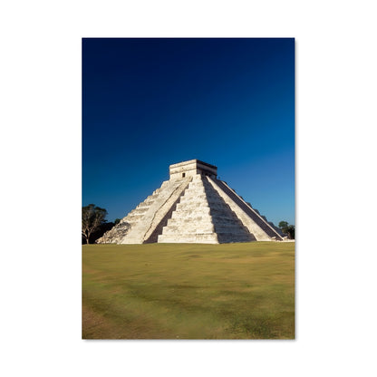 Poster Mayan pyramid 837