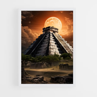 ap-mayan pyramid-3 cadre Blanc
