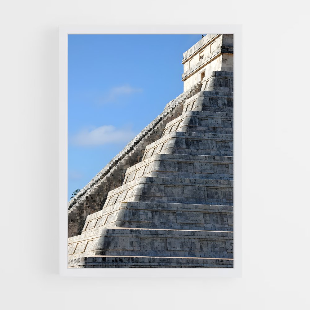 ap-mayan pyramid-6 cadre Blanc
