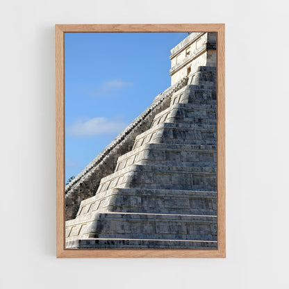 ap-mayan pyramid-6 cadre Bois clair