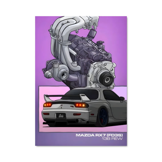 Poster Moteur de Rêve