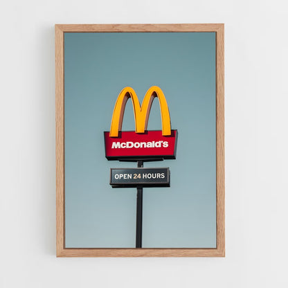 ap-mcdonalds-3 cadre Bois clair