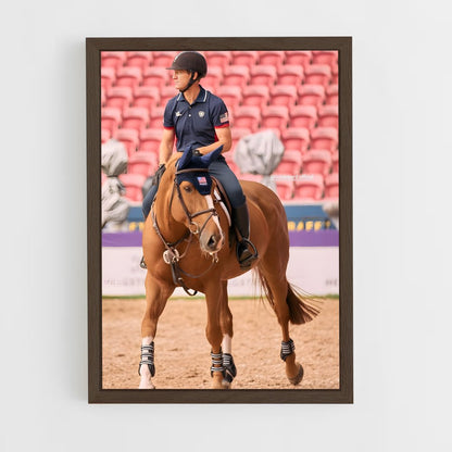 ap-mclain ward-4 cadre Bois foncé