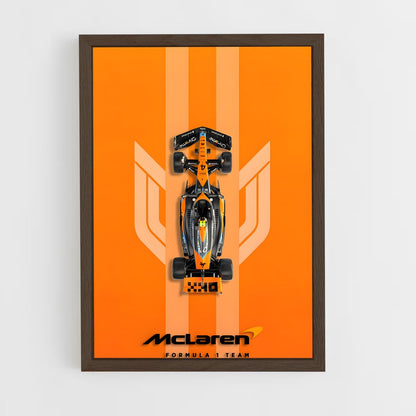 ap-mclaren f1 team-10 cadre Bois foncé