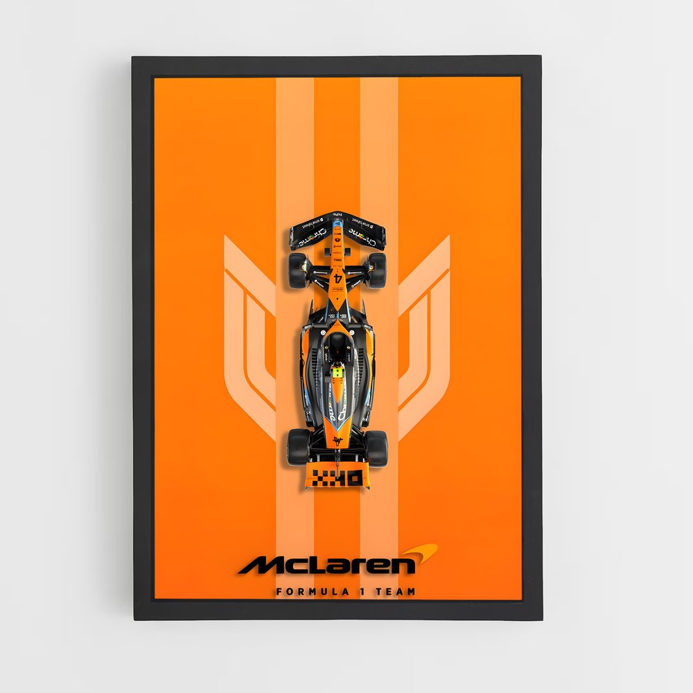 ap-mclaren f1 team-10 cadre Noir