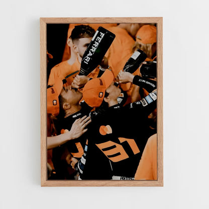 ap-mclaren f1 team-4 cadre Bois clair