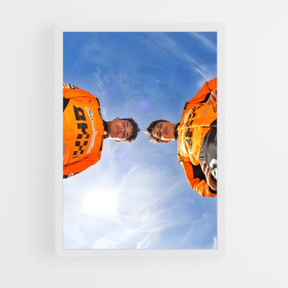 ap-mclaren f1 team-7 cadre Blanc