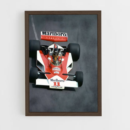 ap-mclaren m23-2 cadre Bois foncé