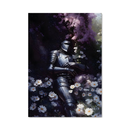 Poster Le Chevalier Fleurissant