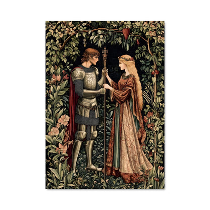 Poster Jardin Médiéval