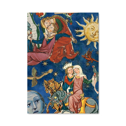 Poster Chevalier et Dame