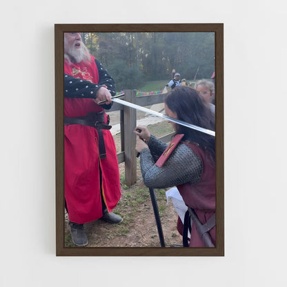 ap-medieval larp-3 cadre Bois foncé