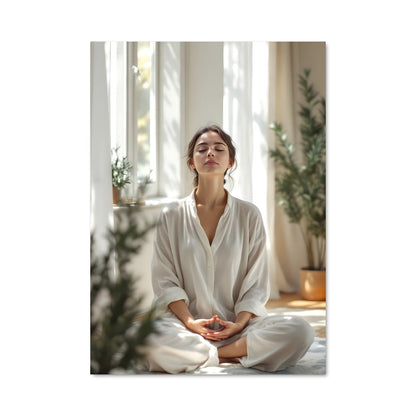 Poster Meditation pose 19182