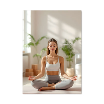 Poster Meditation pose 19184