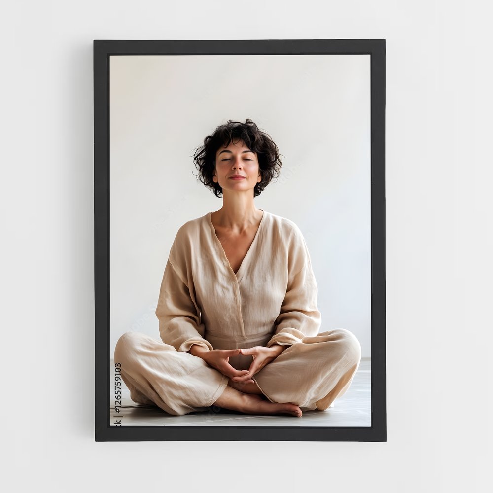 ap-meditation pose-1 cadre Noir