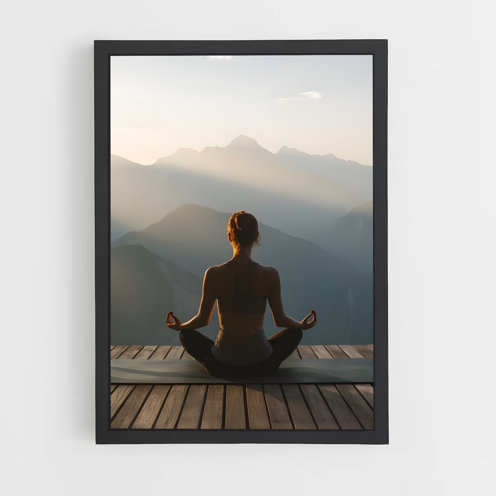 ap-meditation pose-10 cadre Noir