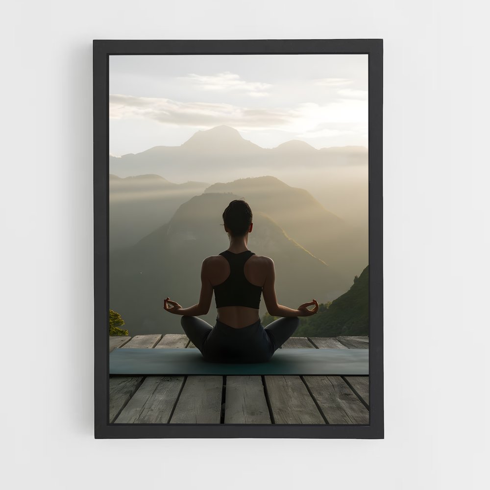ap-meditation pose-12 cadre Noir