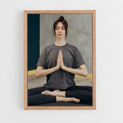 ap-meditation pose-13 cadre Bois clair