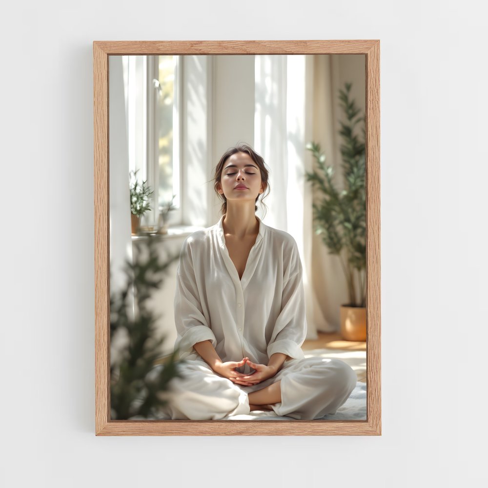 ap-meditation pose-3 cadre Bois clair