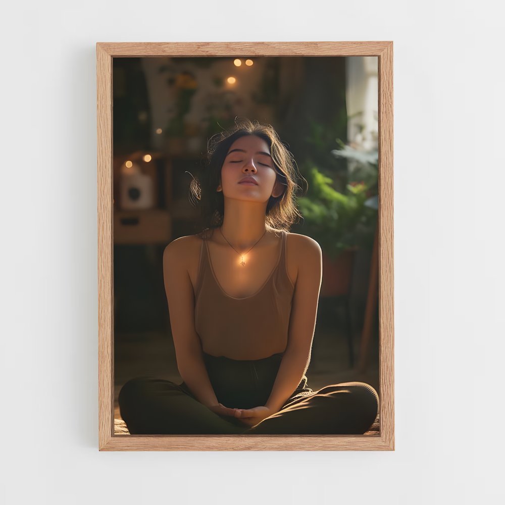 ap-meditation pose-5 cadre Bois clair