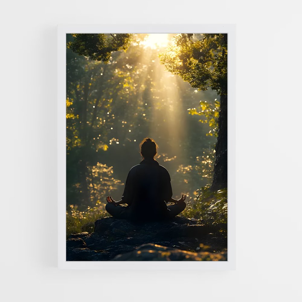 ap-meditation pose-9 cadre Blanc